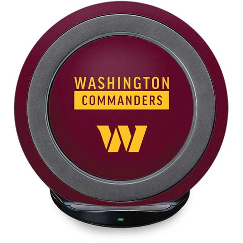 NFL Washington Commanders Fast Charge Wireless Charging Stand Skin
